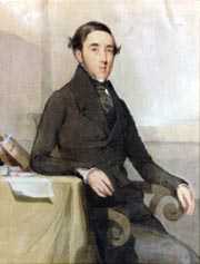 John MacGibbon watercolour portrait (1840)